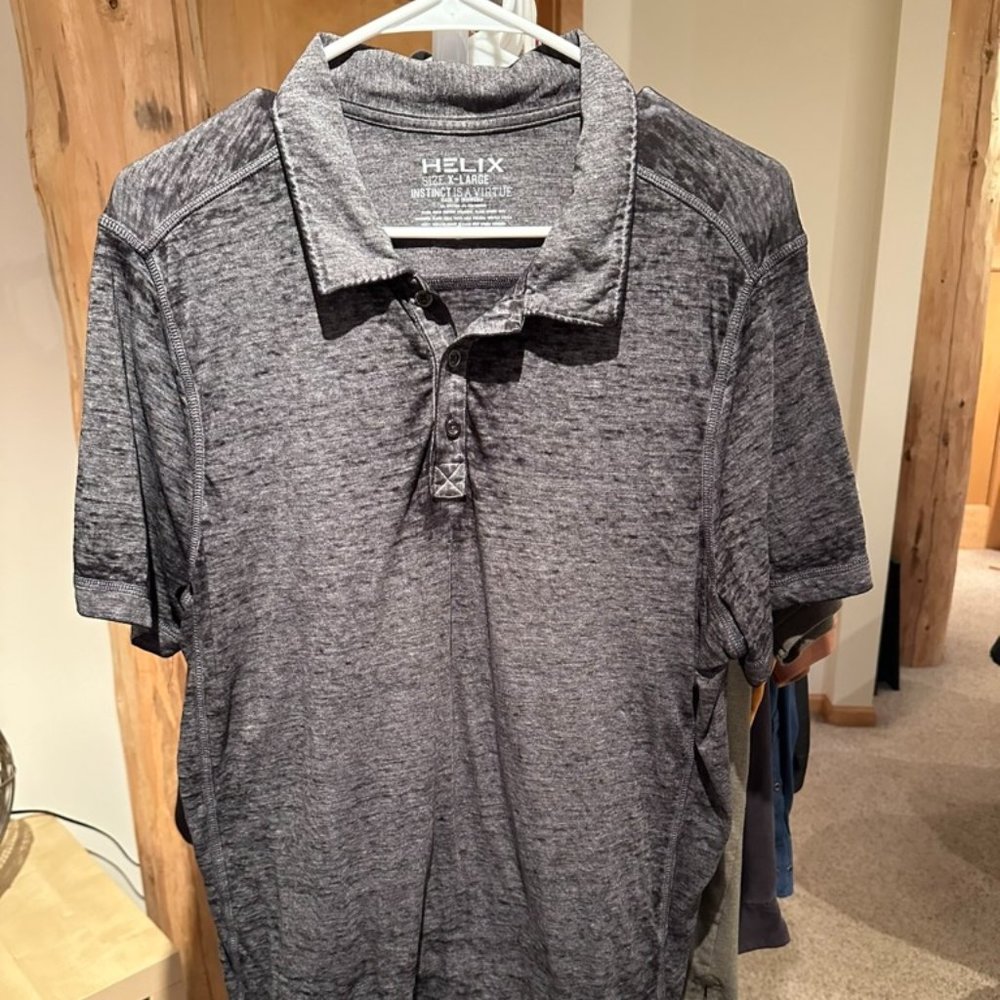 Men's Helix Short-Sleeve Polo XL